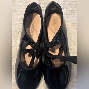 Capezio Jr. Tyette Tap Shoes Girls Size 2N